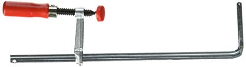 Image of BESSEY GTR30B6 Steel Table Clamp with 11-1/2" Capacity x 2-1/2" Throat Depth and 400lb Clamping Force - Red/Silver