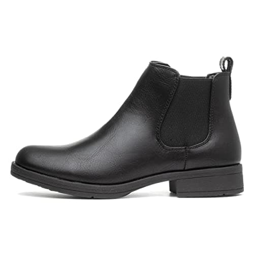 Image of Lilley Molly Womens Black Chelsea Pull On Boot - Size 8 UK - Black