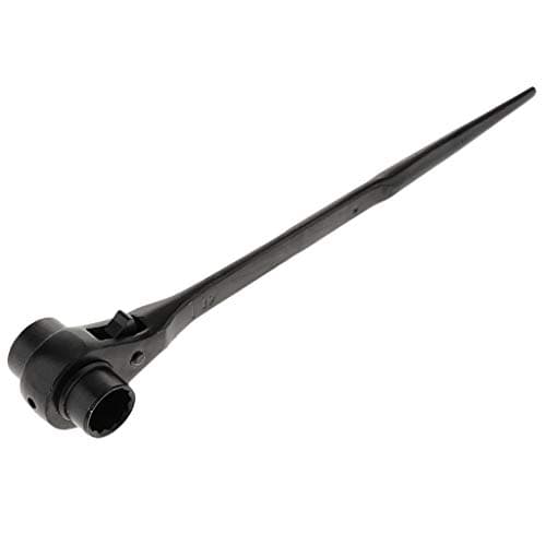 Image of TOP-VIGOR 12 Point Ratchet Podger Spanner Steel Erect Scaffold Wrench Double Socket 30-32mm