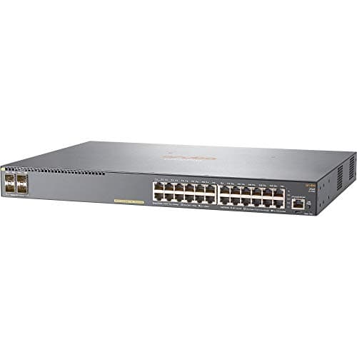 Image of HP JL357A 2540 48G POE+ 4SFP+, SWITCH, 48 Ports, Managed, Rack-Mountable