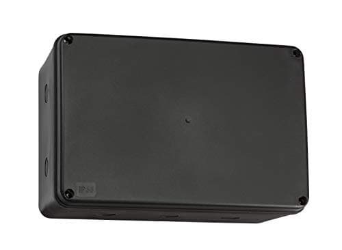 Image of Knightsbridge JB0010BK Extra Large IP66 Weatherproof Enclosure in Black
