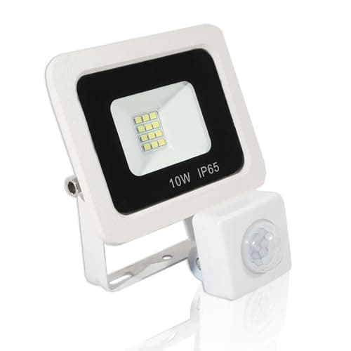 Image of LOWENERGIE LED FloodLight Waterproof IP65 (10w PIR, White)
