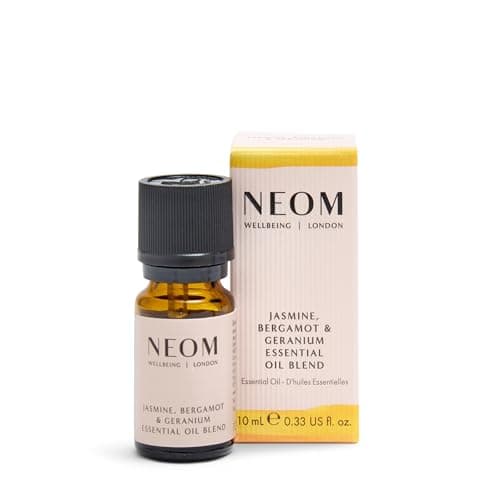 Image of NEOM- Jasmine, Bergamot & Geranium Essential Oil, 10ml | Scent to Make You Happy | Fresh & Uplifting