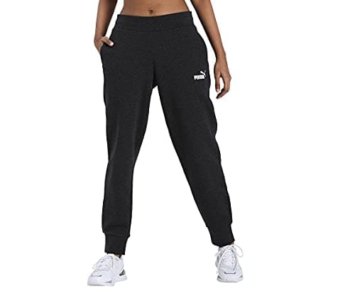 Image of PUMA - Ess Sweatpants FL Cl, Unisex Pants - Adult Dark Grey