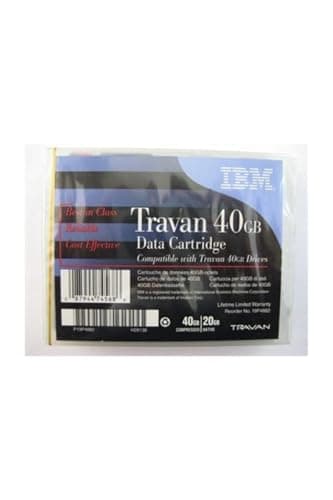 Image of IBM 19P4882 Travan Data Tape Cartridge Factory, 20 GB / 40 GB TR-7 for TR7