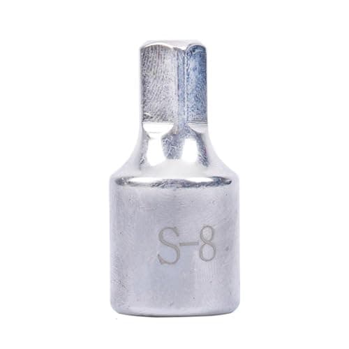 Image of 8mm Square Oil Sump Drain Plug Key 3/8" Square Drive Hand Tool Auto Repairing Transmission Screw Wrench Car Tools