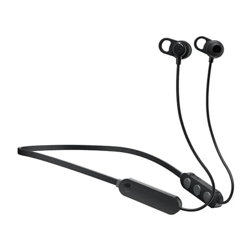 Image of Skullcandy Jib+ Wireless In-Ear Earbuds with Microphone for Hands-Free Calls, 6-Hour Rechargeable Battery, Included Ear Gels for Noise Isolation, Black