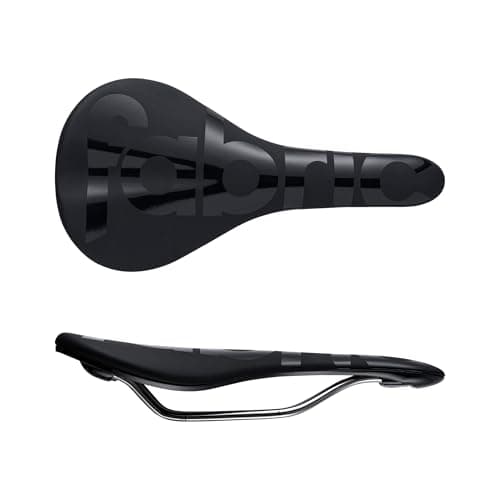 Image of Fabric Scoop Race Team Flat Saddle - Titanium Rails - Aggressive Riding Posture - 142mm x 282mm - FSD-11