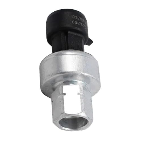 Image of Air Conditioning Pressure Switch Compatible With GMC 2003-2021 Car Air Con Pressure Sensor Switch A/C Pressure Sensor OEM: 13587668 13502759 6E5Z19D594AA 22678731 8971482280