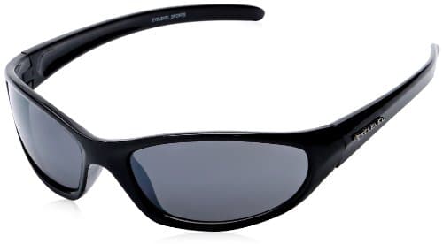 Image of Eyelevel Intruder Lightweight Sports Sunglasses for Men - Men’s Sunglasses - With UV400 Protection & CAT3 silver mirror Lens