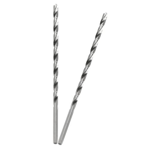 Image of 7MM Drill Bit 200MM Long Twist Drill Bits High Carbon Steel Spiral Wood Drill Bits drill Accessories for Dowel Drilling Wood,Plastic and Aluminum,2PCS(Silver)