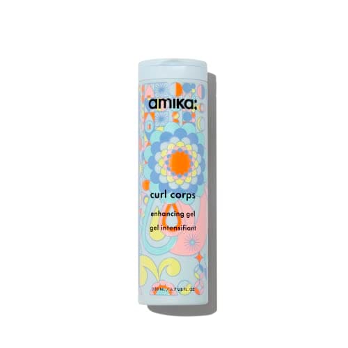 Image of amika curl corps enhancing curl gel - defining curly hair gel for coils + waves - enhances bounce without crunch - anti frizz + humidity curly hair products (200 ml)