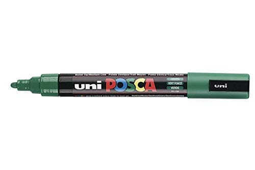 Image of Posca UNI-BALL MARKER PEN PC-5M - GREEN - Single Pen