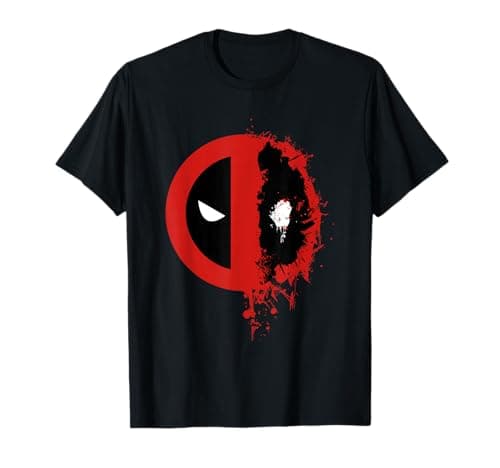Image of Deadpool Split Splat Logo T-Shirt