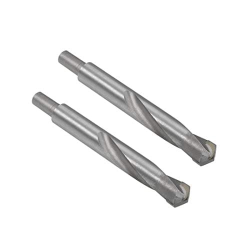 Image of sourcing map Cemented Carbide Twist Drill Bits 16mm Metal Drill Cutter for Stainless Steel Copper Aluminum Zinc Alloy Iron 2 Pcs