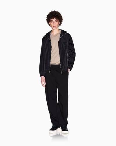 Image of Armani Exchange Men's Icon Project, Logo Embossed Patch Jacket, black, XL