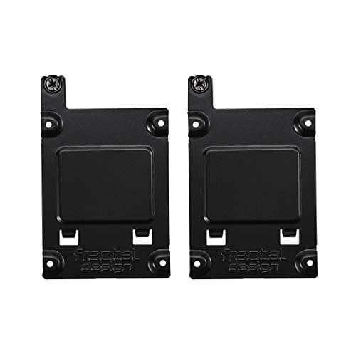 Image of Fractal Design SSD Bracket Kit Accessory - Type A - 2,5" - Thumbscrew - Black (2-pack)