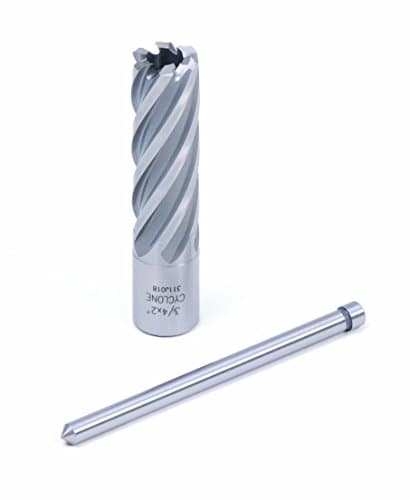 Image of Evolution Power Tools Long Series Broaching Cutter For Magnetic Drill Universal Fitting Mag Drilling Bit 50mm Length x 25 mm Diameter