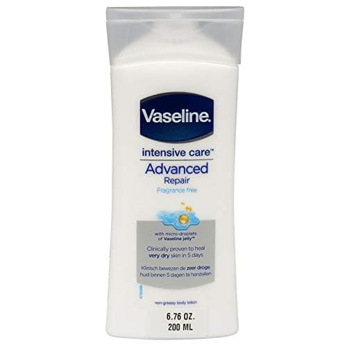 Image of Vaseline Intensive Care Advanced Repair with Vaseline Jelly Body Lotion for Very Dry Skin 200 ml Pack of 3