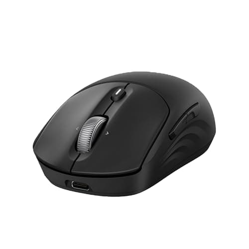 Image of HP 700 Ultra-fast Rechargeable Supercapacitor Wireless Mouse | Bluetooth 5.2 and USB 2.4 GHz | 4D Wheel | Up to 30 Days Use | USB-C | 6000 DPI | Compatible with Windows, Mac, ChromeOS, iOS, Android