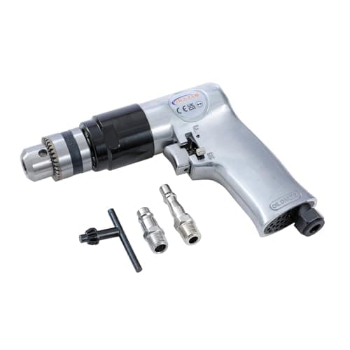 Image of ORAZIO 10mm 3/8" Reversible Air Drill with Keyed Drill Chuck Air Tools 212512