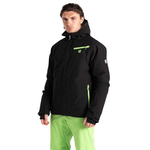 Image of Dare 2b Mens Eagle Ii Ski Jacket, Black Green, 4XL EU