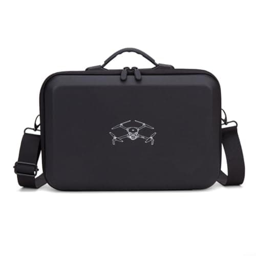Image of ComfyHarbor PU Sling Bag for For DJI Lito 1, for VERSATILE Shoulder Crossbody Storage Case with Strap, Lightweight Protective Carry Organizer for Flight Pass Kit and Accessories, Black, 35x6x24cm