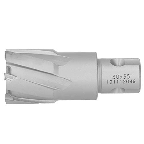 Image of Cloimei Premium Cemented Carbide Drill Bit 30mm 35mm Universal Shank for Steel Plate Deep Hole Trepanning Cutting Stainless Steel Copper Aluminum Compatible with Drills CNC Machin