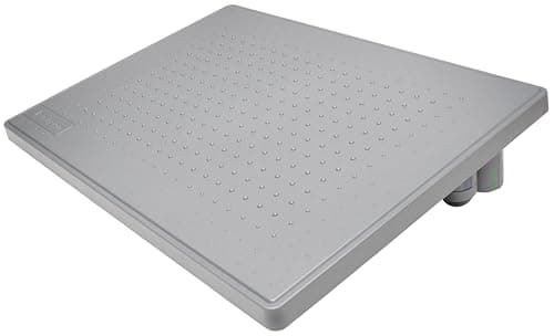 Image of Kensington SoleMate Foot Rest for Under Desk, Foot Stool with SmartFit Ergonomic System, Footrest with Adjustable Non-Slip Base and Easy-to-clean surface for Office Desk & Home, Grey