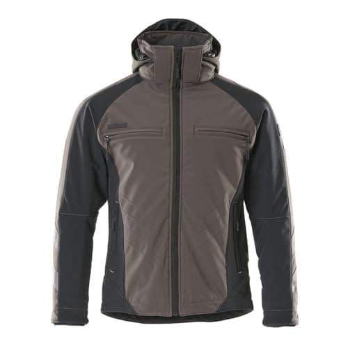 Image of Mascot 16002-149-1809 Darmstadt Unique Water Repellent Extra Insulating Winter Jacket, Size XL, Dark Anthracite/Black
