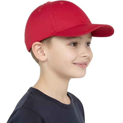 Image of A2Z 4 Kids Girls Boys Baseball Cap Trucker Sun Protection - Baseball Cap AZ4652 Red One Size