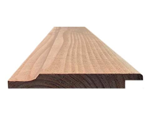 Image of Larch Shiplap Cladding 145mm x 19mm Smooth Timber Boards - Bulk Deal (350)