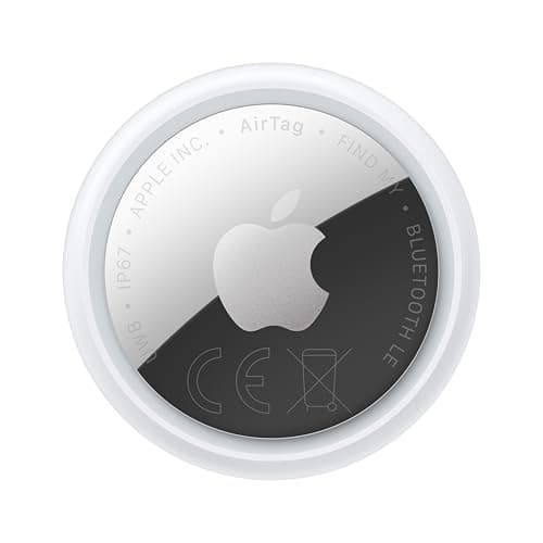Image of Apple AirTag (2nd generation): Tracker for Keychain, Wallet and More; Locator with Sound; Simple One-Tap Setup with iPhone or iPad; Key Finder with up to 1.5x Precision Finding Range