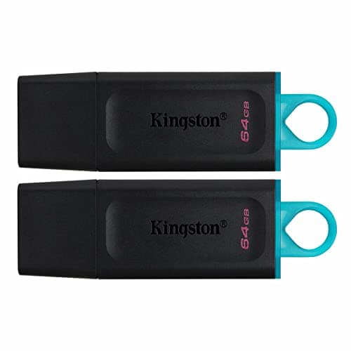 Image of Kingston DataTraveler Exodia DTX/64GB-2P Flash Drive USB 3.2 Gen 1 - with Protective Cap and Keyring in Multiple Colours
