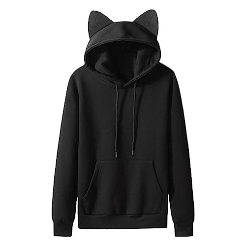 Image of Generisch Sweatshirts Men's Hoodie Pair Plain with Women's Hoodie for Women Sweatshirt Men's Band, black, XXL
