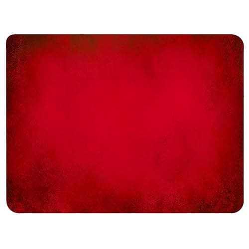 Image of Silent Monsters Mouse Mat Small 10 x 8 inches / 24 x 20 cm, Red, Lasercut Edges, washable & rollable Mouse Pad, Gaming Home Office Mousemat, Mousepad non-slip & quiet, Desk Mat
