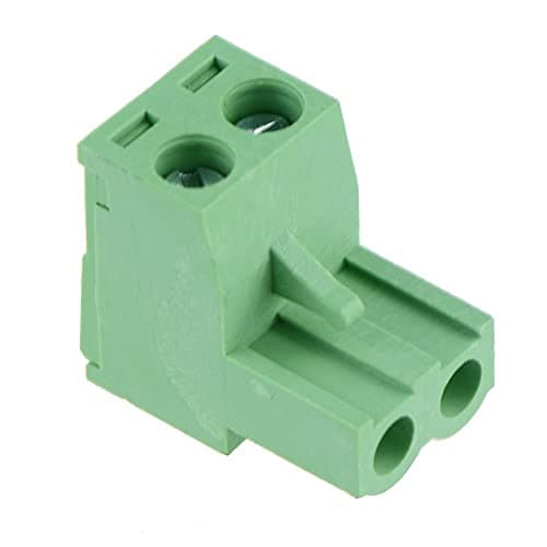 Image of 2-Way Plug-In PCB Screw Terminal Block 5.08mm Hobby DIY Electronic Component