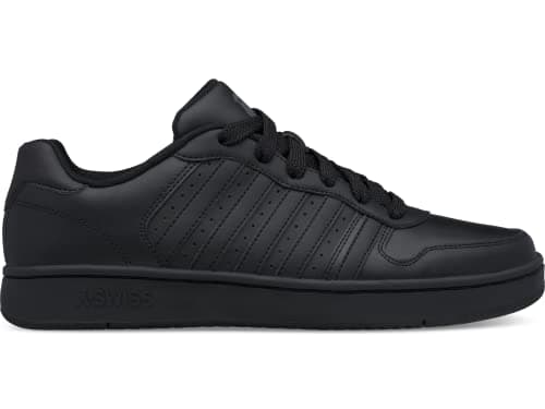 Image of K-Swiss Men's Court Palisades Sneaker, Black/Black, 9 UK
