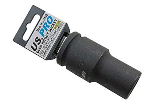Image of US PRO Tools 21mm 3/4" Dr Deep Impact Socket 6pt Single Hex 3409