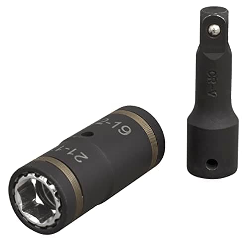 Image of Sealey 4-in-1 Impact Socket Set, 2pc - SX1821