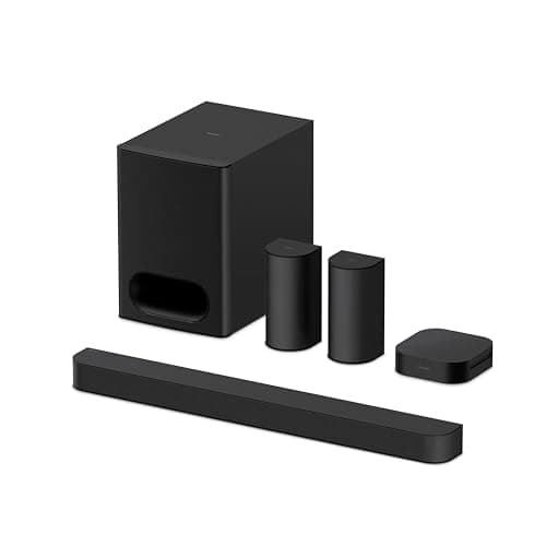 Image of Sony BRAVIA Theatre System 6 – 5.1ch surround sound, 1000W, Soundbar, rear speakers & subwoofer included, Dolby Atmos, DTS:X, AI Voice Zoom 3, Bluetooth, DSEE, Multi Stereo Party Mode, Easy control