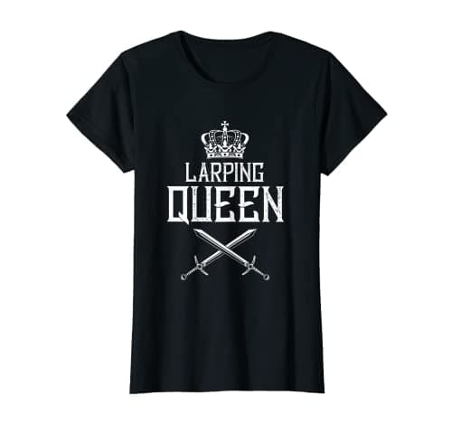 Image of Womens Larp Quote for Fantasy Role Playing and Swordfighting T-Shirt