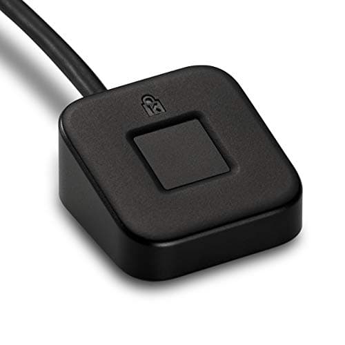 Image of Kensington VeriMark Desktop Fingerprint Reader, USB Fingerprint Security Key for PC, Laptop, 360 Degree Readability Biometric Fingerprint Scanner Compatible with Windows 10/11 Hello, K62330WW