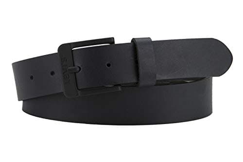 Image of Levi's Men's Free Metal Belt , Black (Regular Black 59), 90 cm