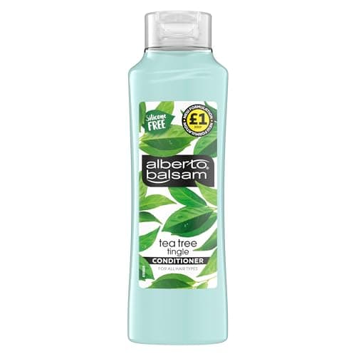 Image of Alberto Balsam Tea Tree Tingle Conditioner, 350ml (Pack of 1)