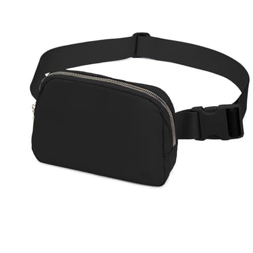 Image of Miss Lulu Women’s Waist Bag, Belt Bag, Adjustable Fanny Pack with Crossbody Strap, for Running Travel Outdoor Activities