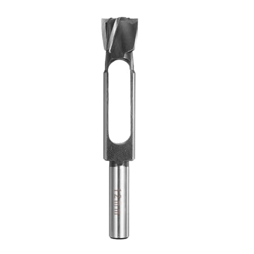 Image of sourcing map Wood Tenon Dowel Plug Cutter 12mm Metric Tenon Dowel Cutting Tools Drill Bit High Speed Steel Wood Plug Dowel Cutter with Round Shank for Woodworking Furniture Making