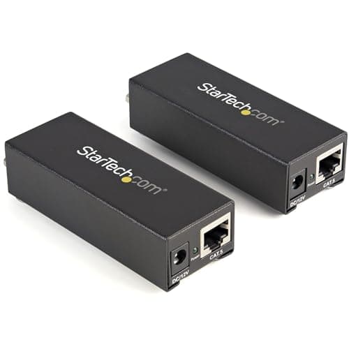 Image of StarTech.com VGA Over CAT5 Extender – 250 ft (80m) – 1 Local and 1 Remote Unit - VGA Video Over Ethernet Extender Kit (ST121UTPEP)