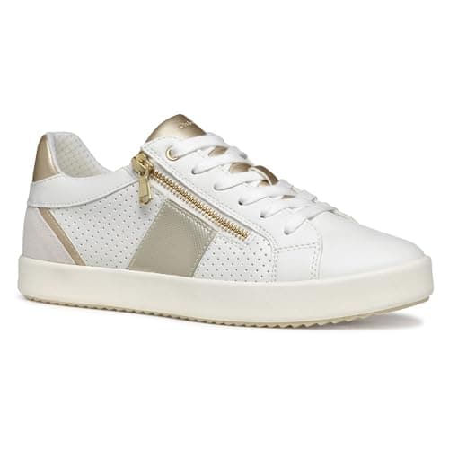 Image of Geox D BLOMIEE E, Women’s Sneaker, White/Off White,