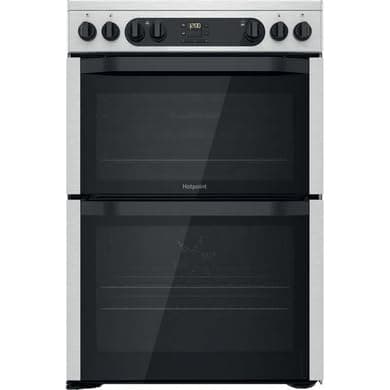 Image of Hotpoint Electric Double Cooker - Stainless Steel